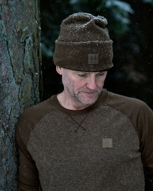Kodiak CleverWool L/S T-shirt – Dark hunting green – Härkila