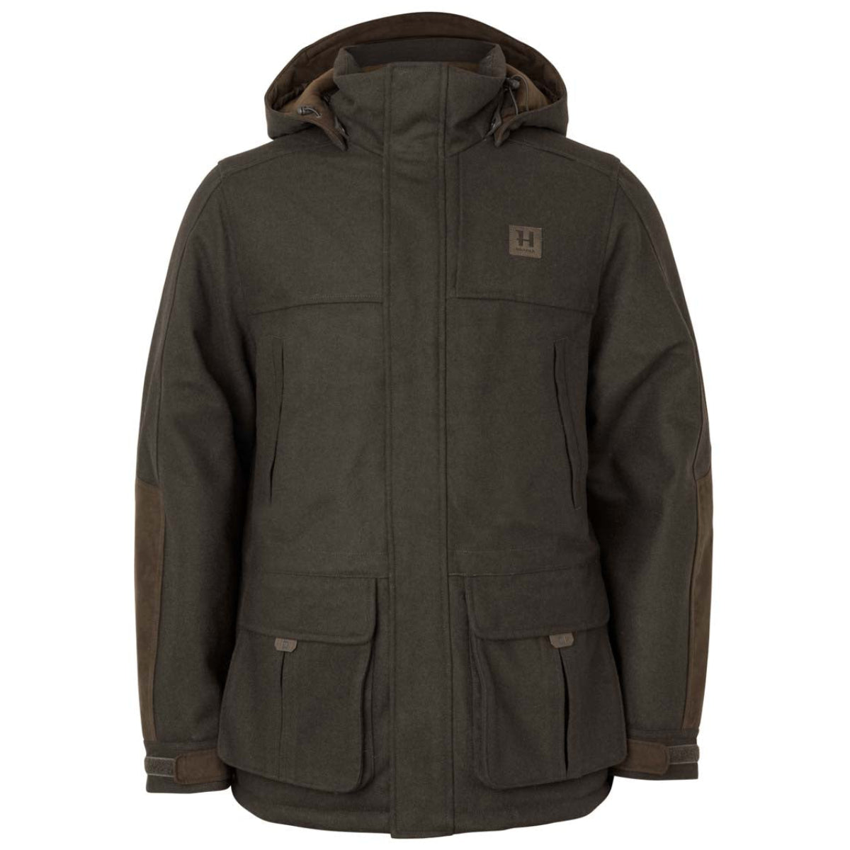 Kodiak CleverWool HSP isolerad jacka - Dark hunting green/Shadow brown – Härkila