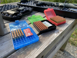 MTM patronbox för pistolammunition Kal. 45ACP, 40S&W – 100 st.