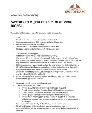 Alpha Pro 2 - Heat Väst Green – Swedteam