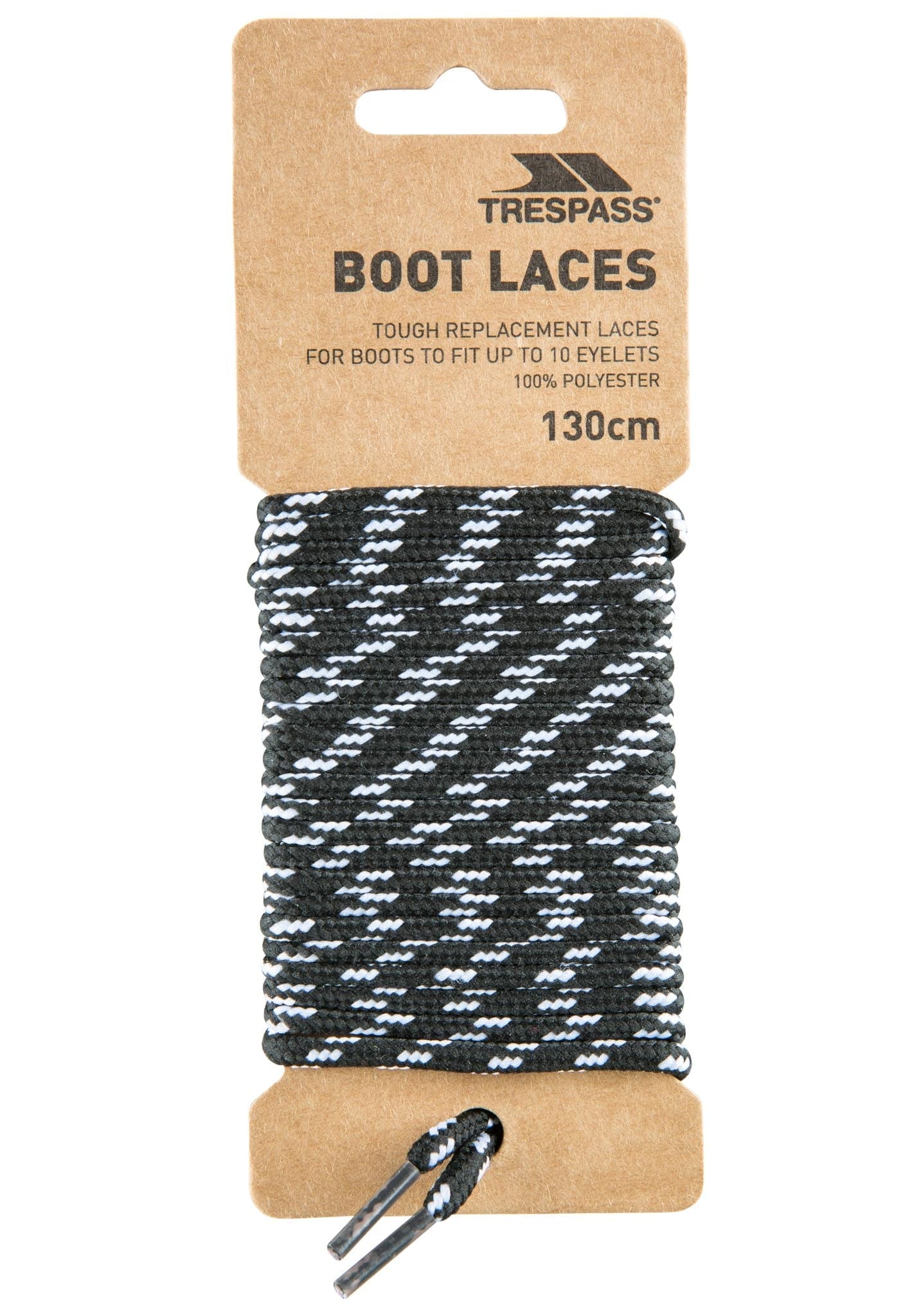 Skosnören 130 - Black – Trespass