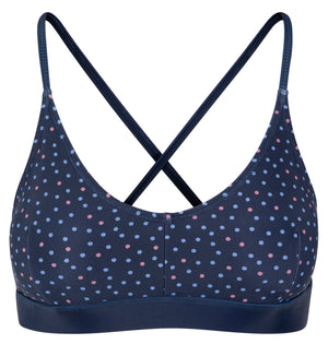 Laura - Navy Dot Print - Trespass