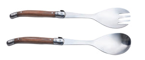 Salladsserveringsset 2 st, ljust bokträ, 145*405 h mm - Legnoart