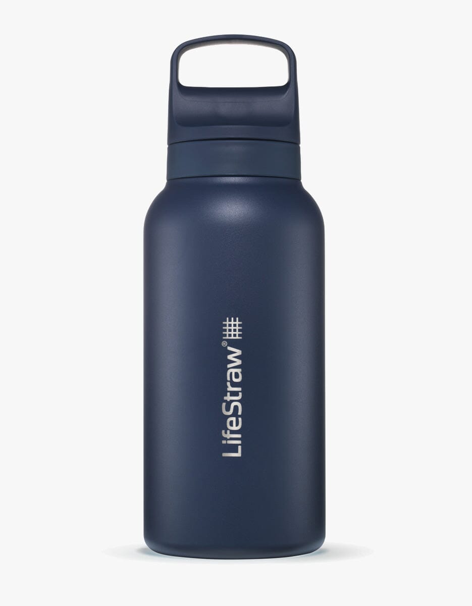 Go 2.0 Stainless Steel Water Filter Bottle Aegean Sea / 1 L - LifeStraw