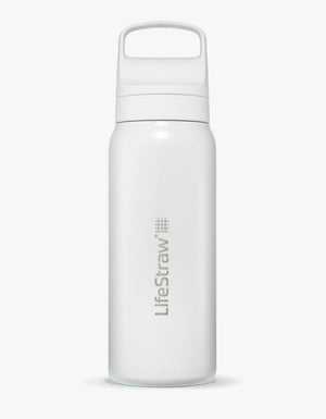 Go 2.0 Stainless Steel Water Filter Bottle Vit / 700 ML - LifeStraw