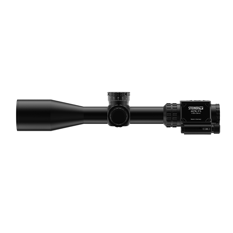 Steiner M7Xi 4-28x56 IFS MSR-2, ballistisk computer, sort - Jagtbutikken