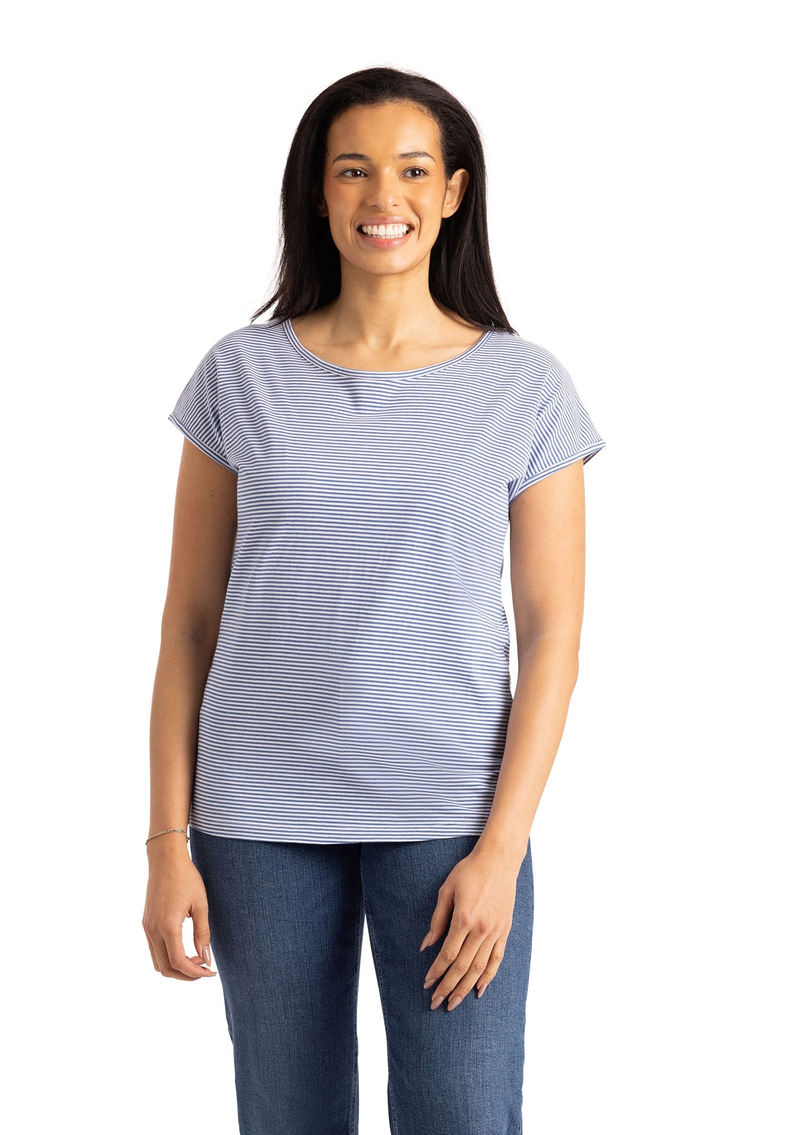 Mirela - Coastal Blue Stripe – Trespass