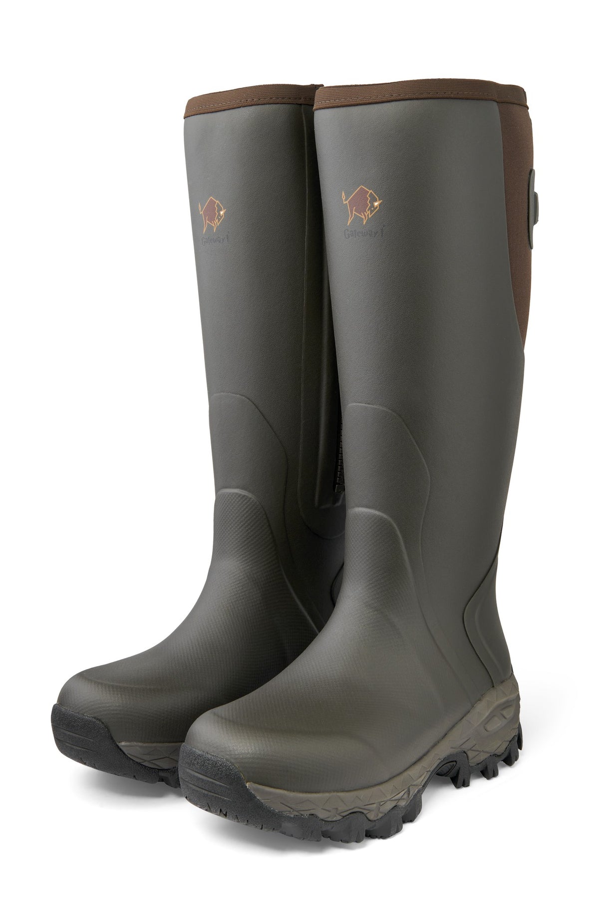 Moor Country Lady 17” dragkedja med sidoöppning Mörkbrun - Gateway1