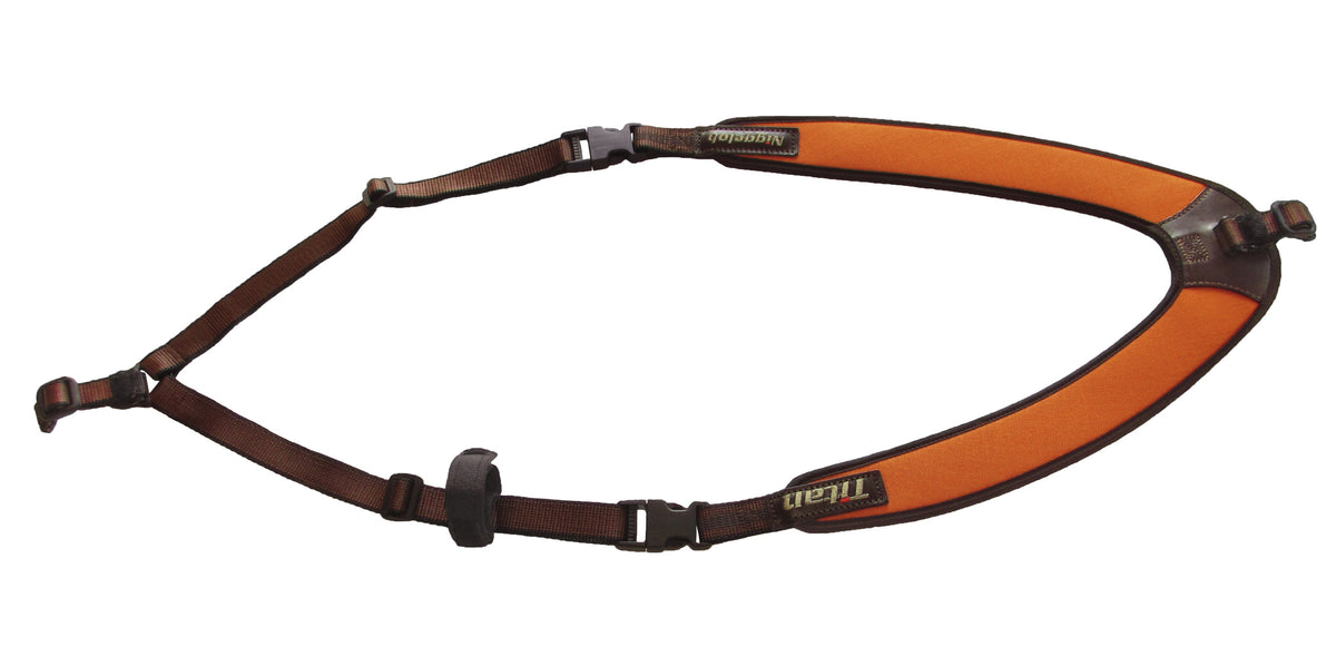 Titan II ryggsäcksrem Orange/Brun - Niggeloh