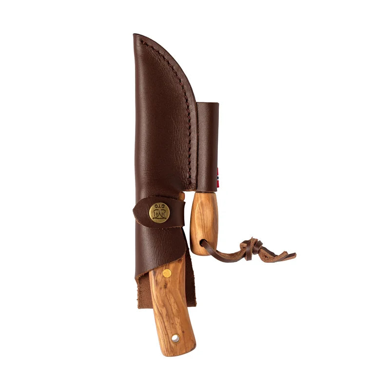 FEMUNDEN Kniv + tändstål med fodral - Øyo