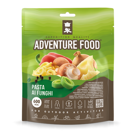 Pasta ai Funghi - Adventure Food