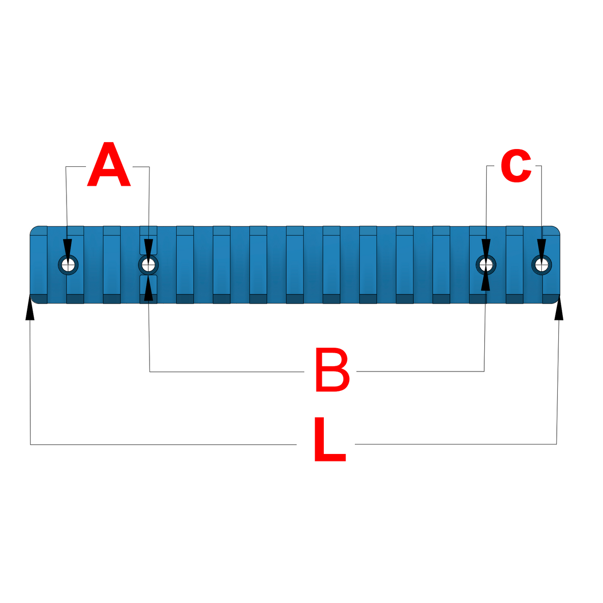 BLASER R8 Picatinny Clamp On