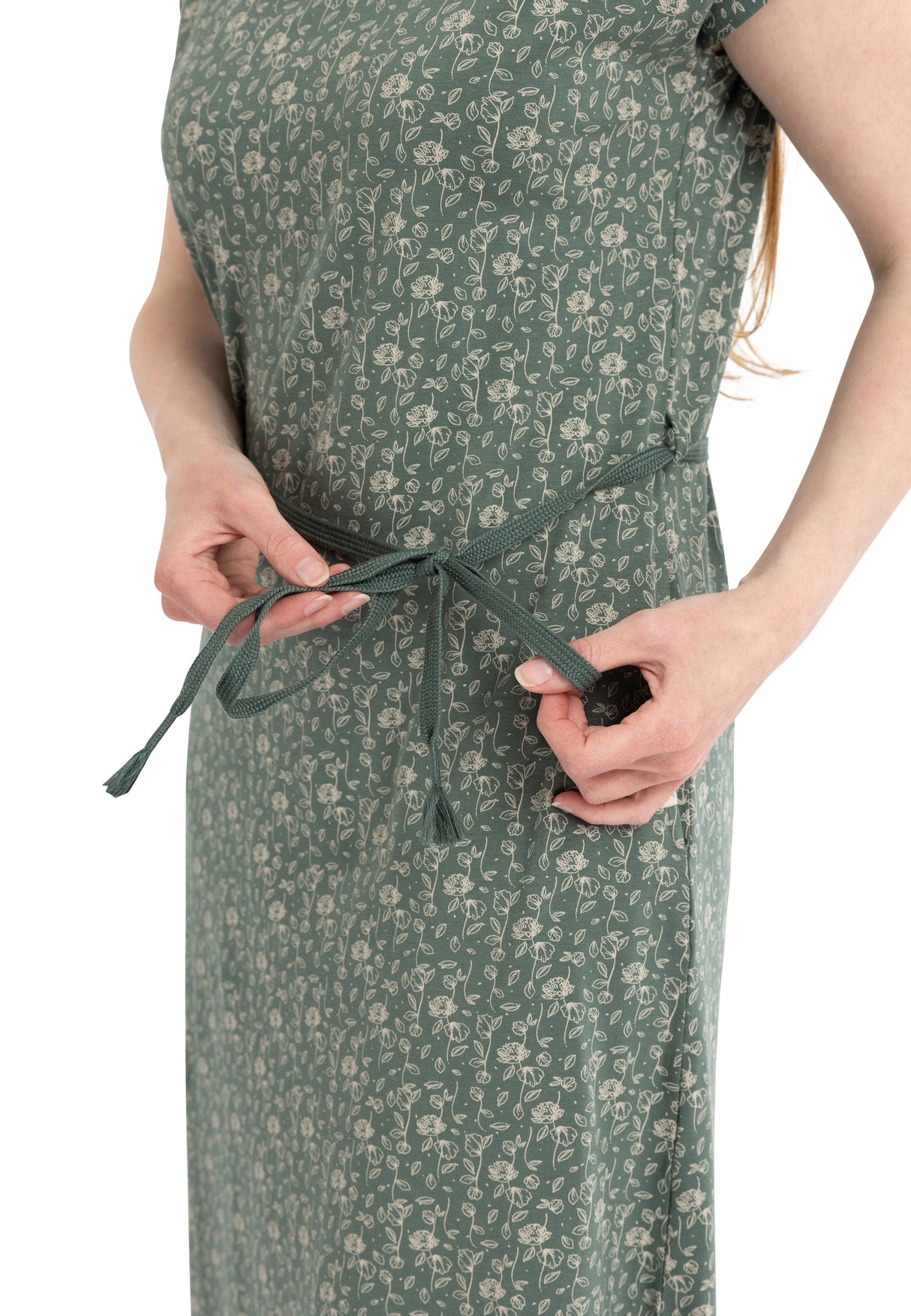 Portia - Green Willow Print - Trespass