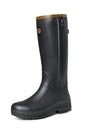 Pheasant Game 18" läderstövel med sidodragkedja - Black Olive – Gateway1