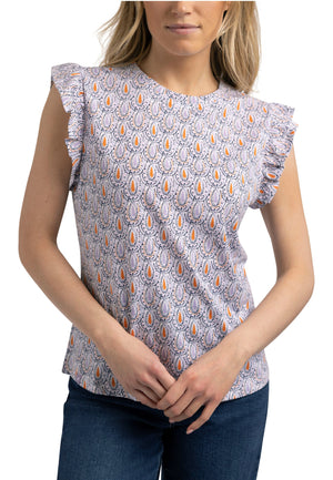 Salma - White Print - Trespass