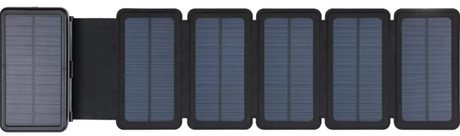 Solcellsladdare 6 paneler 20000 mAh - Sandberg