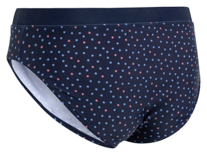 Tina - Navy Dot Print - Trespass