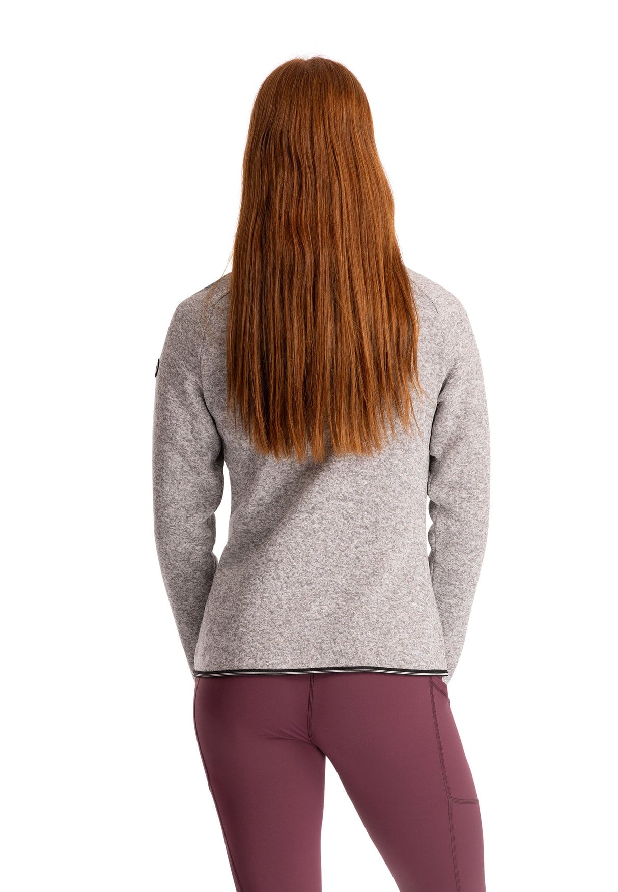 Toddy- Female Fleece Jacket at200 - Grey Marl - Trespass