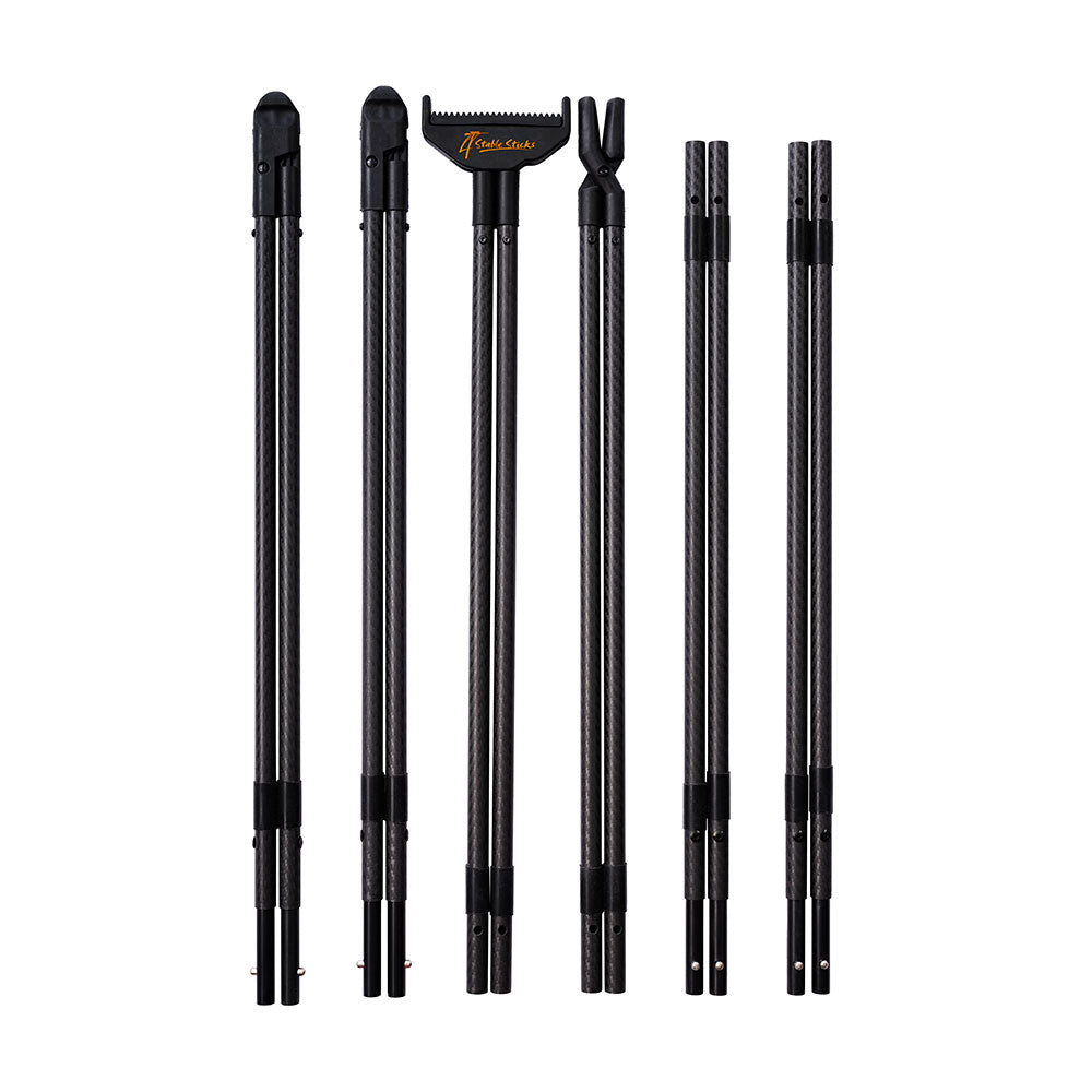 4-benad Skjutstöd - 4Stablestick Ultimate Carbon