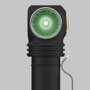 Wizard C2 WG Magnet USB / Vit & Grön / 1100 lm & 400 lm / TIR 70°:120° / 1x18650 (inkl.) - Armytek