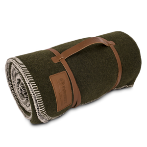 Petromax Wool Blanket 150 x 200 cm smoky - Petromax - Moss Green/Black