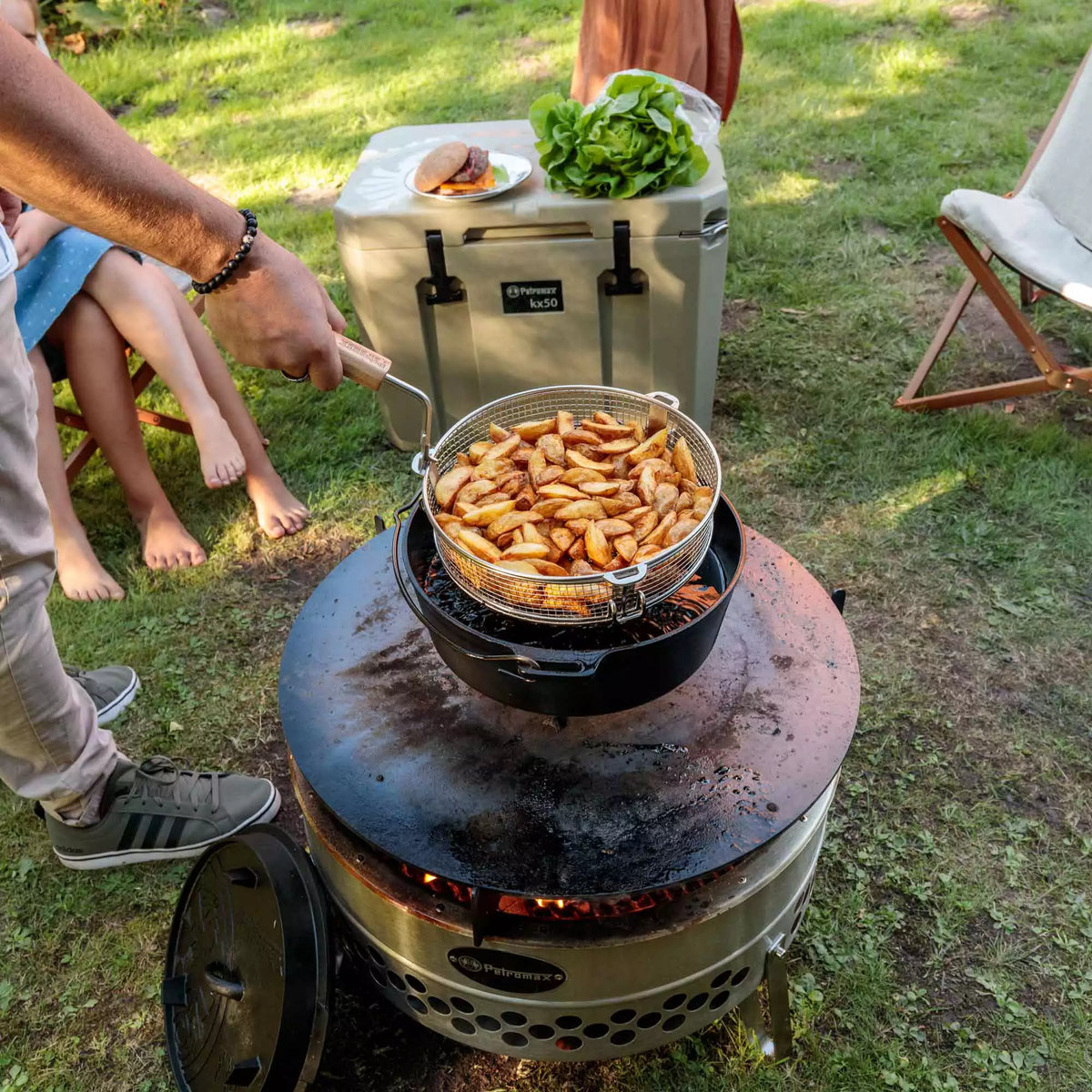 Fritöskorg för Dutch Ovens – Petromax