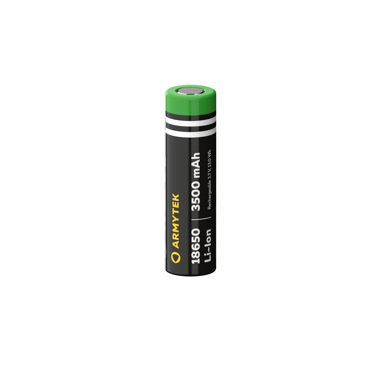 18650 Li-Ion 3500mAh batteri utan PCB uppladdningsbar - Armytek