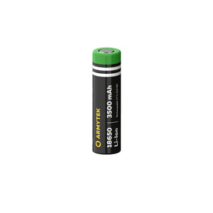 18650 Li-Ion 3500mAh batteri utan PCB uppladdningsbar - Armytek