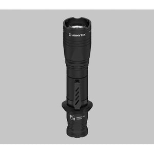Dobermann Pro Magnet USB / Vit / 1500 lm / 6°:40° / 1x18650 (inkl.) - Armytek