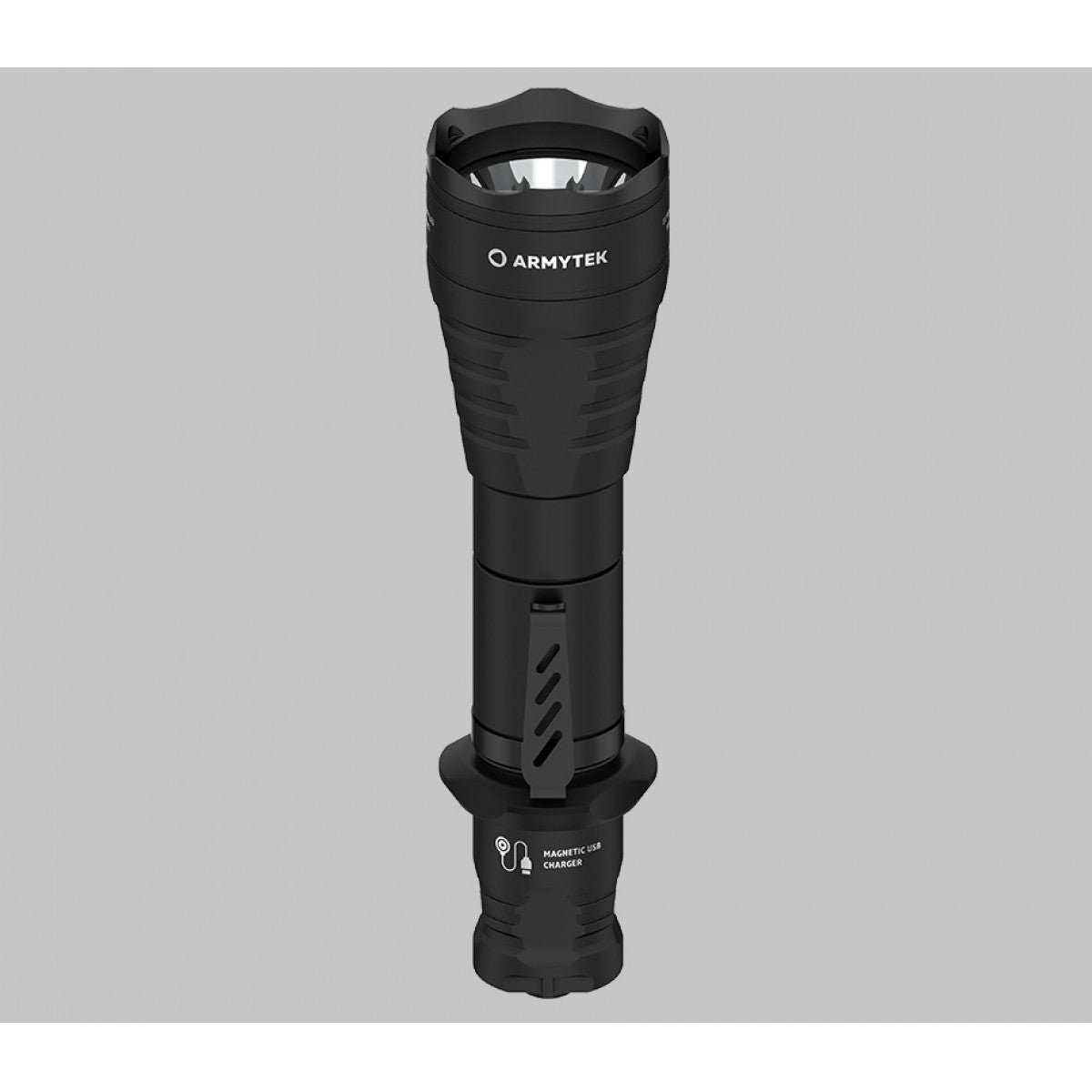 Predator Pro Magnet USB / Vit / 1500 lm / 5°:40° / 1x18650 (inkl.) - Armytek
