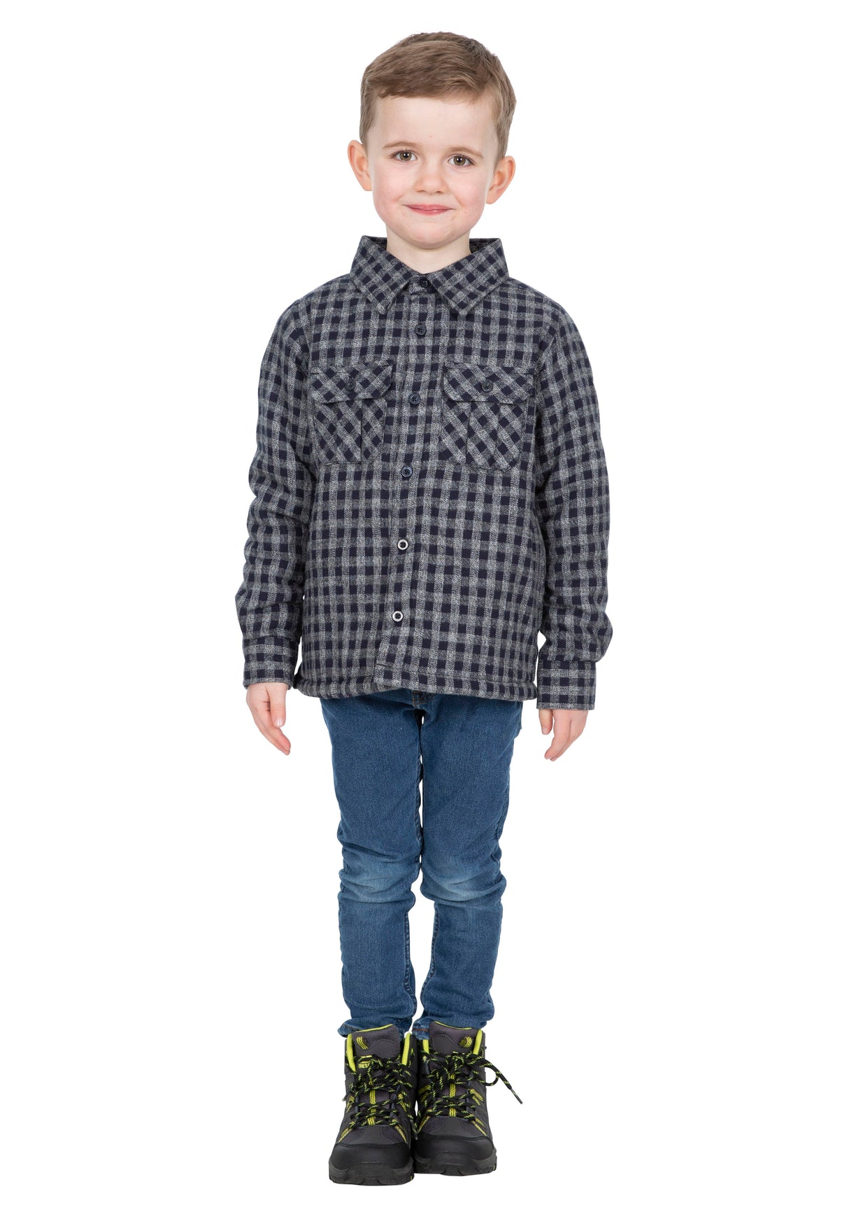Average - Navy Gingham - Trespass