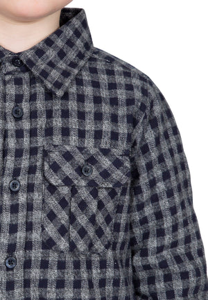 Average - Navy Gingham - Trespass