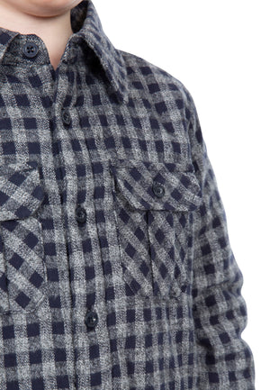 Average - Navy Gingham - Trespass