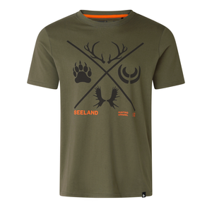 Big Game Hunter T-shirt - Grape leaf