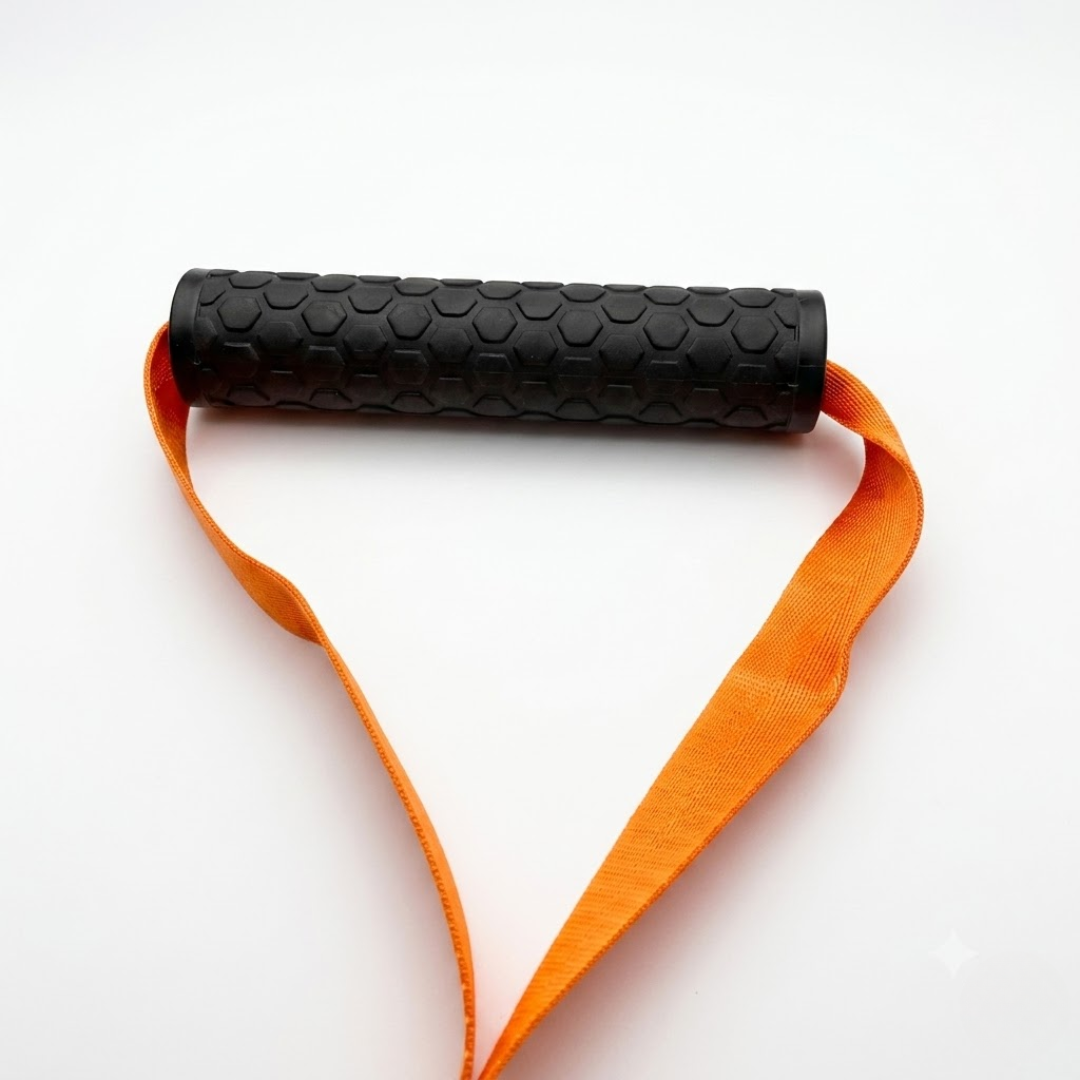 Bärgningslina orange med handtag - HuntElite