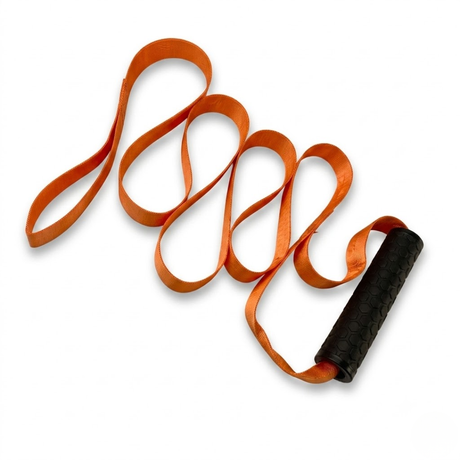 Bärgningslina orange med handtag - HuntElite