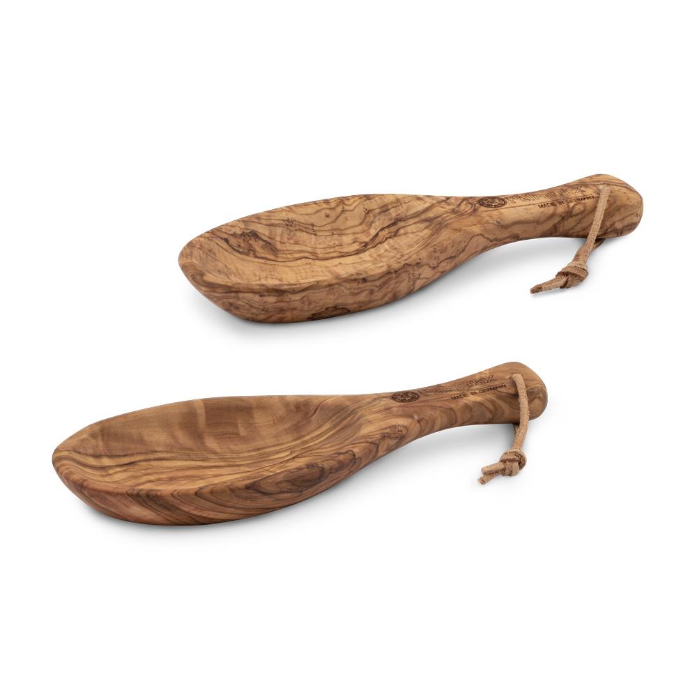 Petromax Flat Bowl 25 cm Olive Wood – Petromax