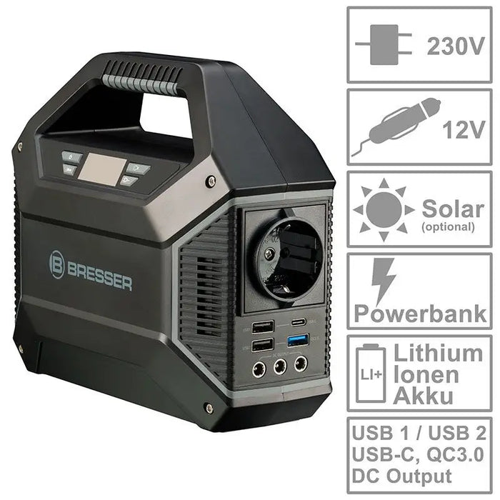 Bärbar powerstation 100W (155Wh) - Bresser