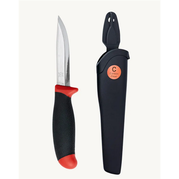 Kniv i kolstål med slida - Øyo