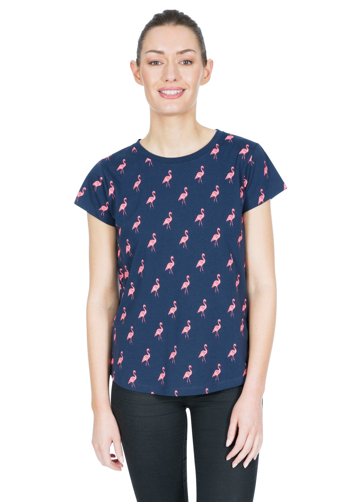 Carolyn - Navy Flamingo - Trespass