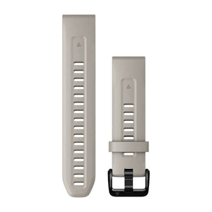 QuickFit® 20 Klockarmband Ljus Sand Silikon – Garmin