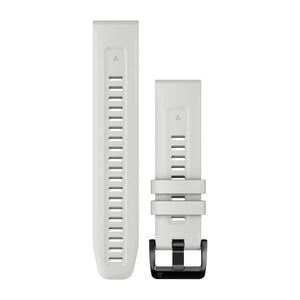 QuickFit® 22 Klockarmband Carrara White Silikon – Garmin