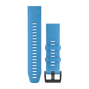 QuickFit® 22 armband, Cyan Blue silikon – Garmin