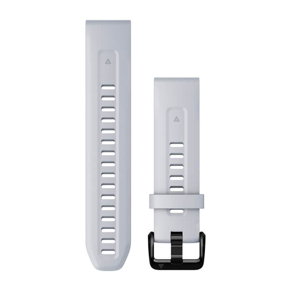 QuickFit® 20 Klockarmband Whitestone Silikon – Garmin