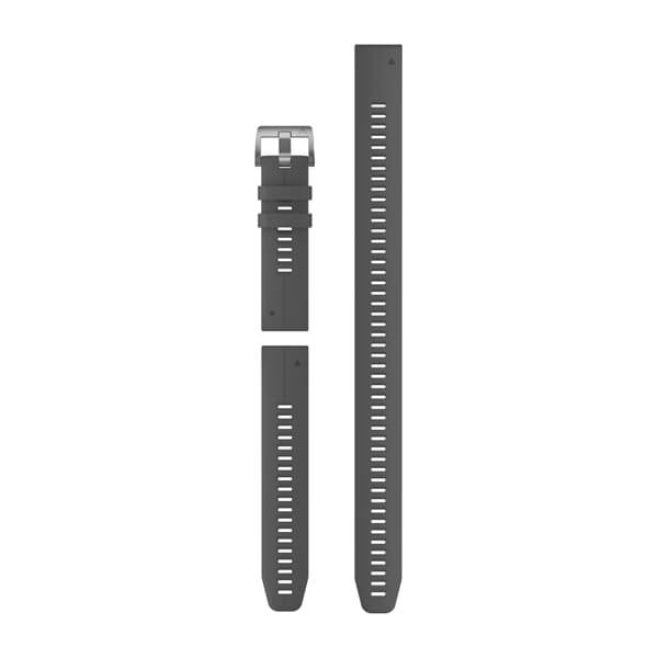 QuickFit® 22-remmar, Slate Grey silikon (Dykarset med 3 delar) – Garmin