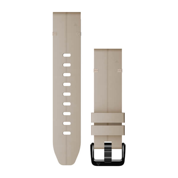 QuickFit® 20 Klockarmband, Limestone Läder – Garmin