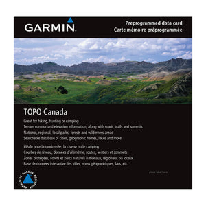 microSD/SD-kort: TOPO Canada - ALLE – Garmin