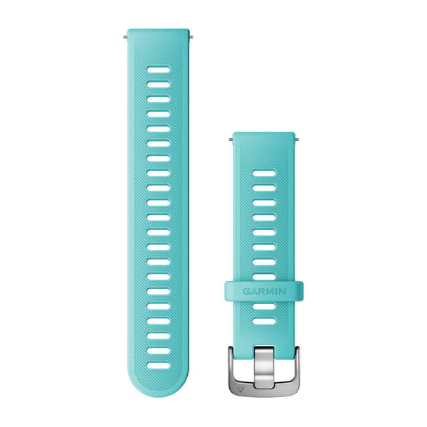 Snabbfäste-Remmar (20 mm), Aqua-Blå – Garmin