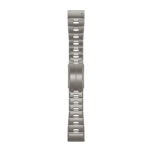 QuickFit® 26 klockarmband, Ventilerad titanlänk – Garmin
