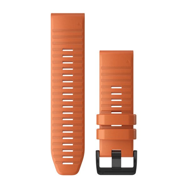 QuickFit® 26 Klockarmband Ember Orange Silikon – Garmin